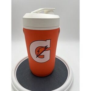 Gatorade 64 oz Half Gallon Squeeze‎ Water Jug Bottle Orange White USA